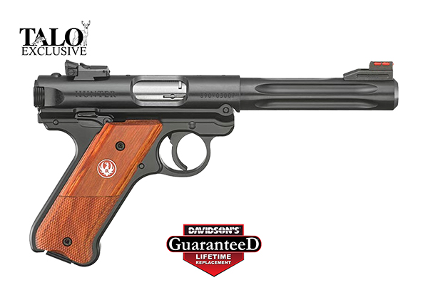 RUGER MARK IV HUNTER TALO EDITION 22LR 10+1 2MAGS 5.5" BLACK 736676401772-img-0