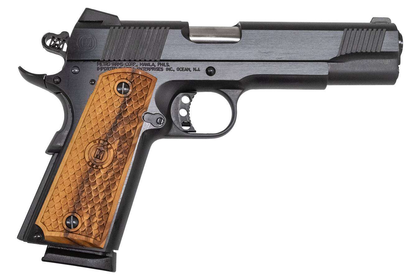 AMERICAN CLASSIC II 1911 HGA 9MM 5 IN BBL ADJ RS BLUE 1/9RD MAG-img-0