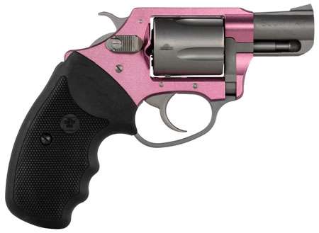 Charter Arms 93830 Southpaw 38 Special 5 Round 2" Matte Stainless Pink Alum-img-0