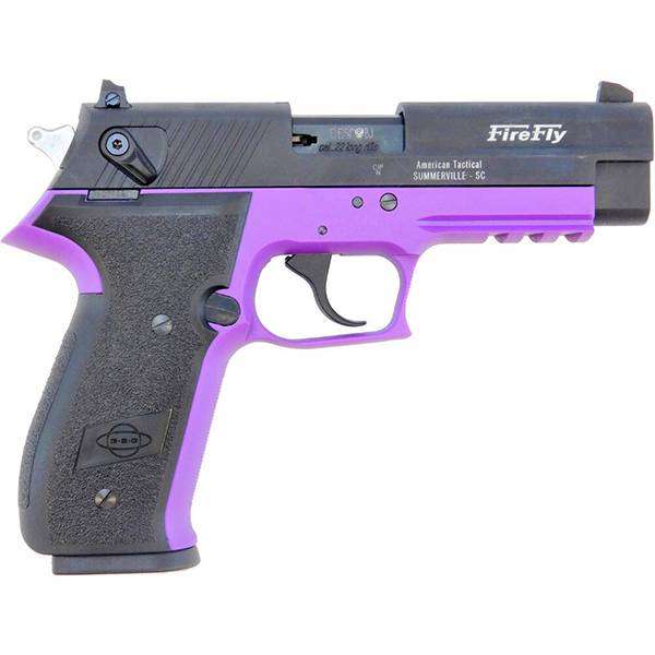 GSG GERG2210FFL FIREFLY 22LR 4" TB PURPLE 10+1 819644022053-img-0