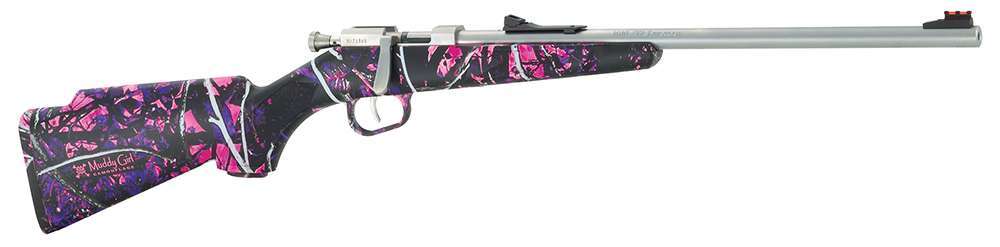 Henry H005MG Mini Bolt Youth 22 Short,Long,LR 1 16.25" Matte Stainless Mudd-img-0