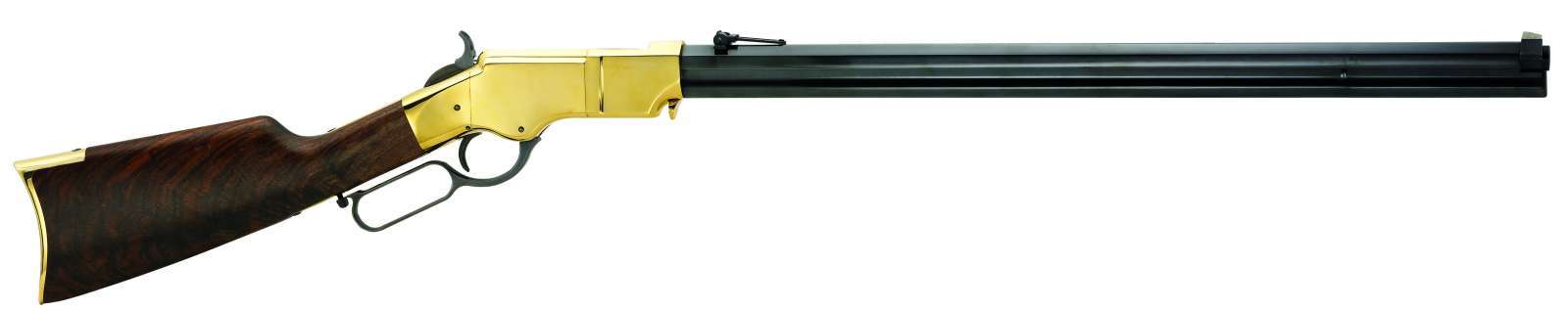 Henry H011 Original Henry Rifle 44-40 Win 13+1 24.50" Polished Brass Fancy-img-0