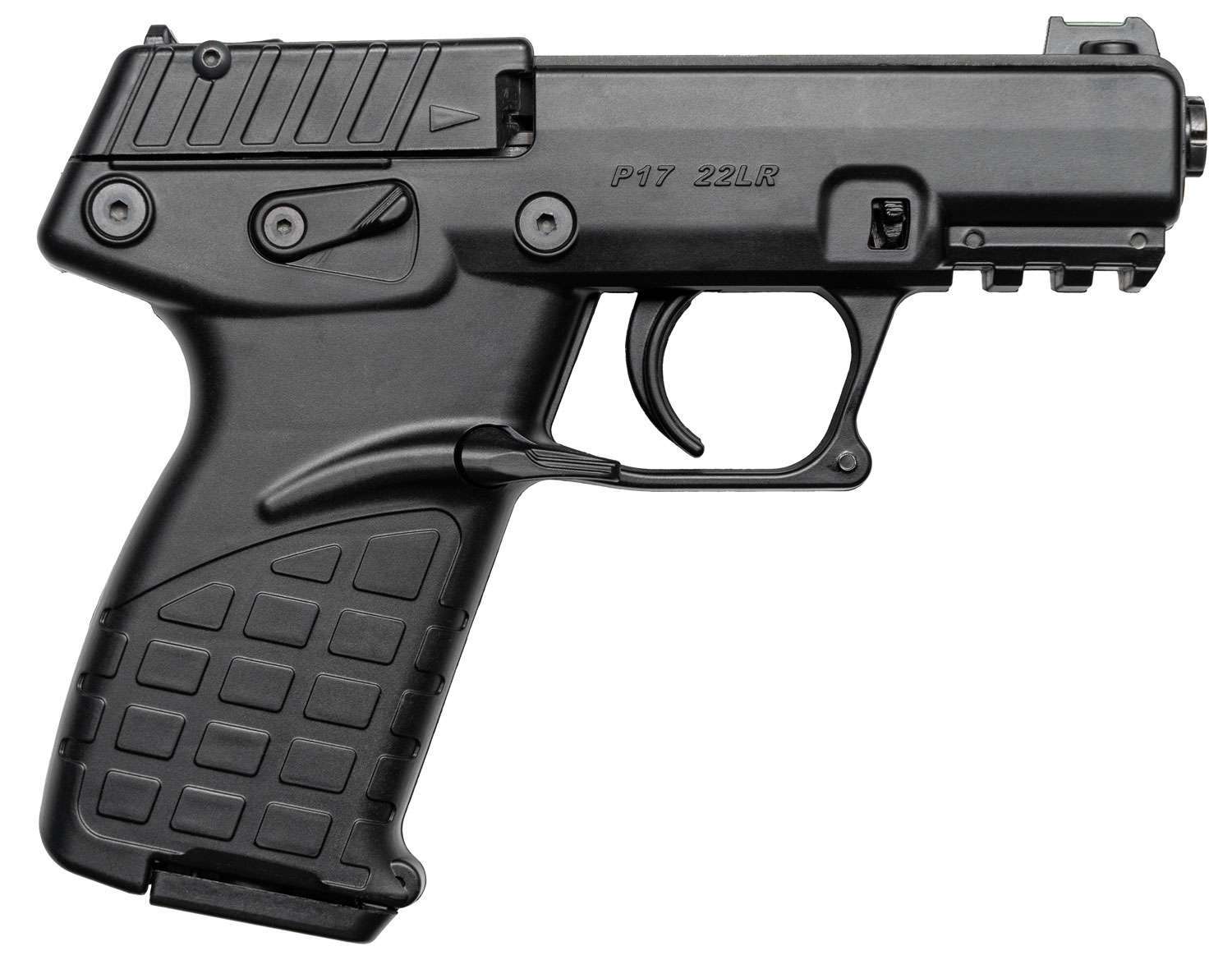 Kel-Tec P17BLK P17 22LR 3.93" 16+1 3MAGS Black THREADED 640832007909-img-0