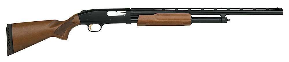 Mossberg 52132 500 Youth 12 Gauge 24 5+1 3 Blued Walnut Right Youth/Compact-img-0