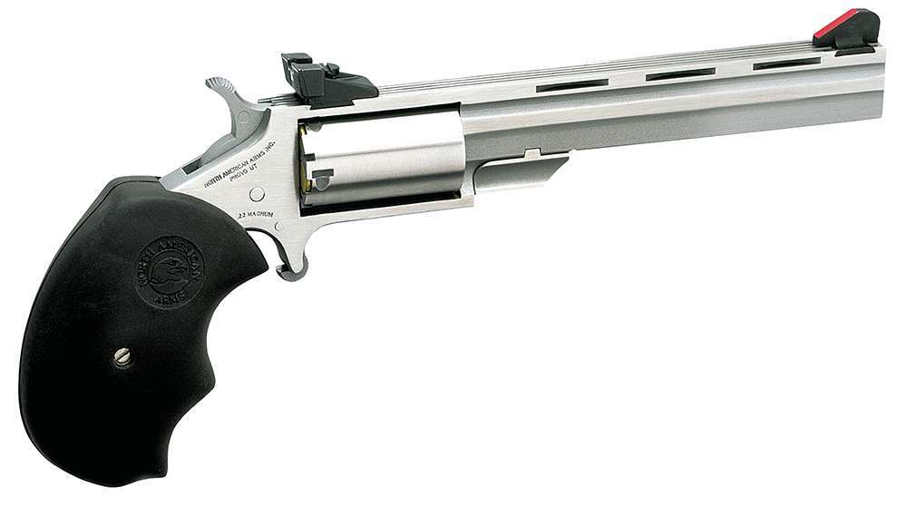 NAA MMTM Mini-Master *CA Compliant 22 Mag 5rd 4" Stainless Steel Black Over-img-0