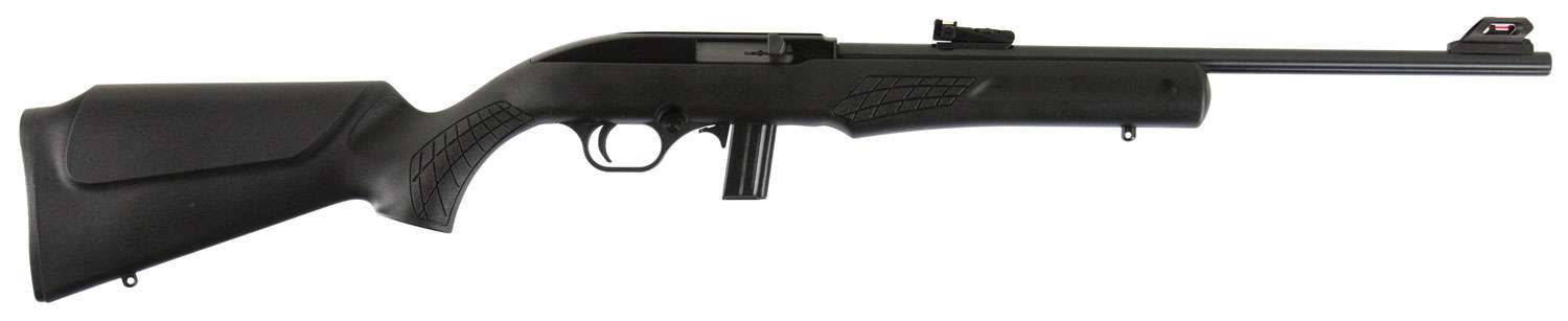 Rossi RS22 22 LR 10+1 18" Black Monte Carlo Stock Blued Right Hand-img-0