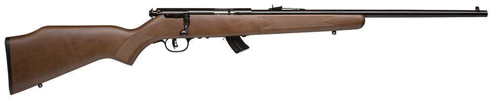 Savage 20700 Mark II G 22 LR 10+1 21" Satin Hardwood Matte Blued Right Hand-img-0