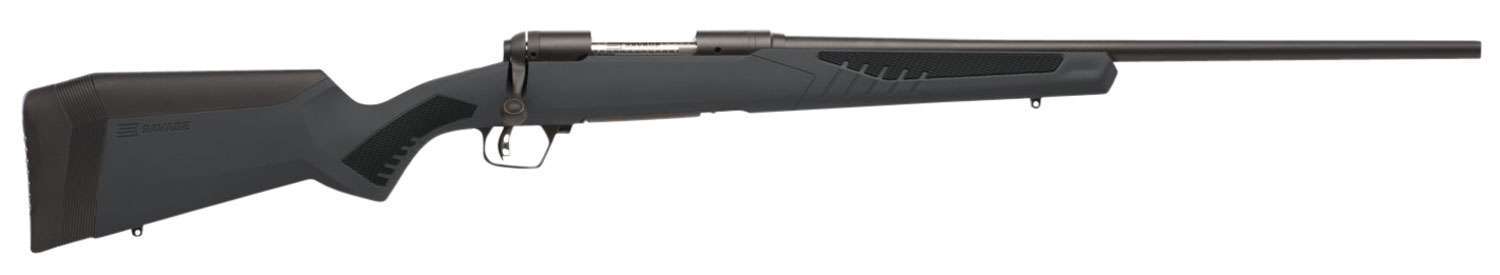 Savage 57061 10/110 Hunter 223 Rem 4+1 22" Matte Gray Fixed AccuFit Stock M-img-0