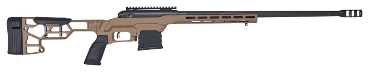 Savage 57696 110 Precision 6.5 Creedmoor 24" 10+1 Matte Black Flat Dark Ear-img-0