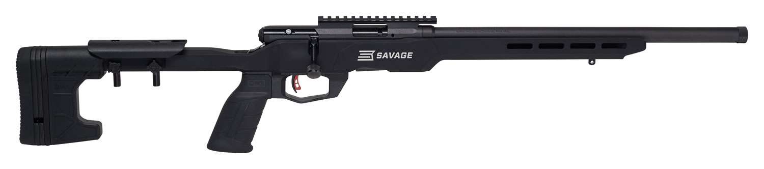 Savage 70548 B22 Precision 22 WMR 18" 10+1 Matte Black Adjustable MDT ACC A-img-0