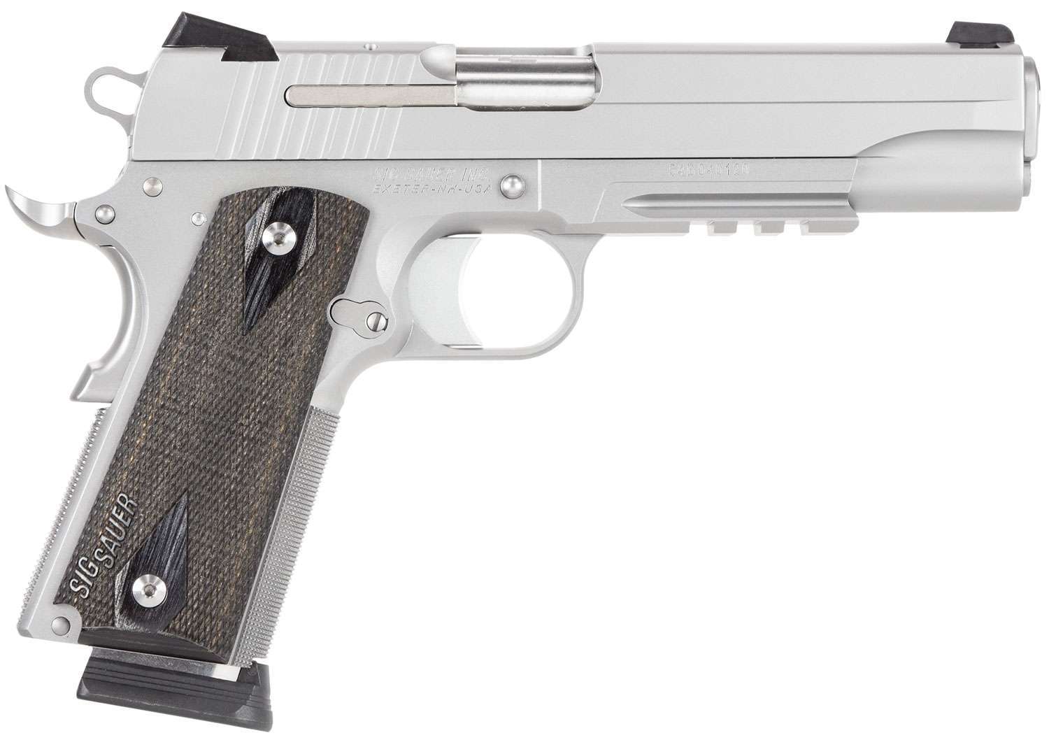 Sig Sauer 1911R45SSSCA 1911 Full Size *CA Compliant 45 ACP 5" 8+1 Stainless-img-0