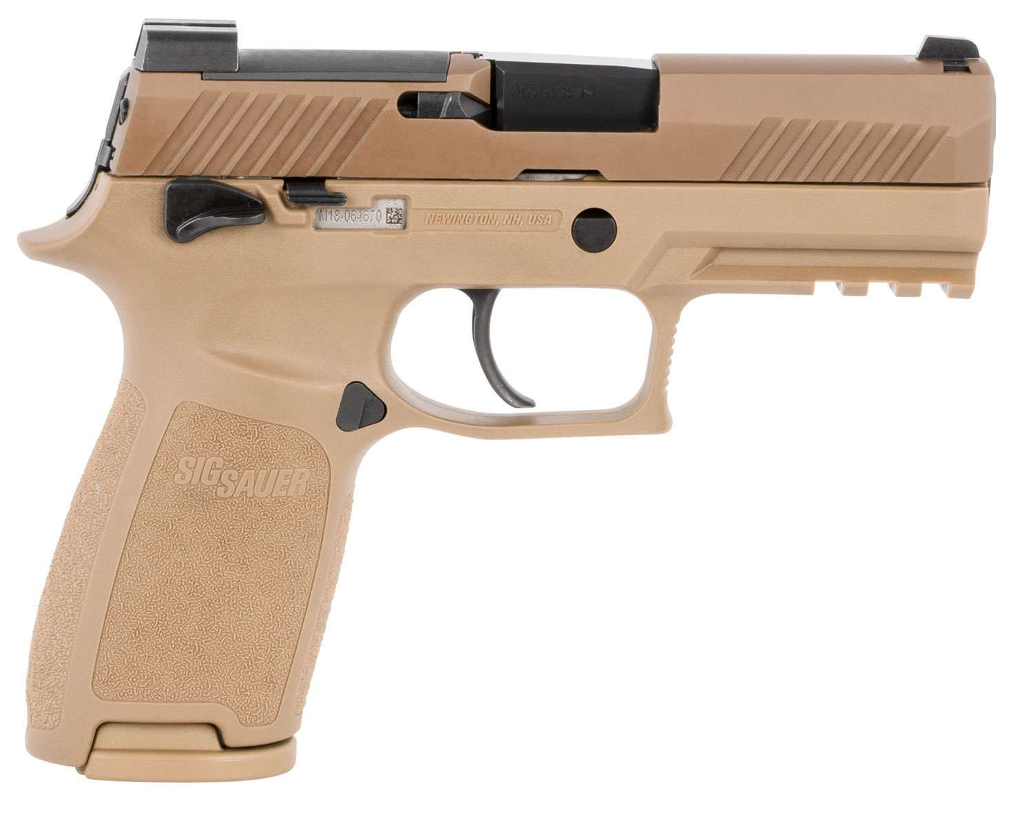 Sig Sauer 320CA9M18MS10 P320 Carry *MA Compliant 9mm Luger 3.90" 10+1 Coyot-img-0