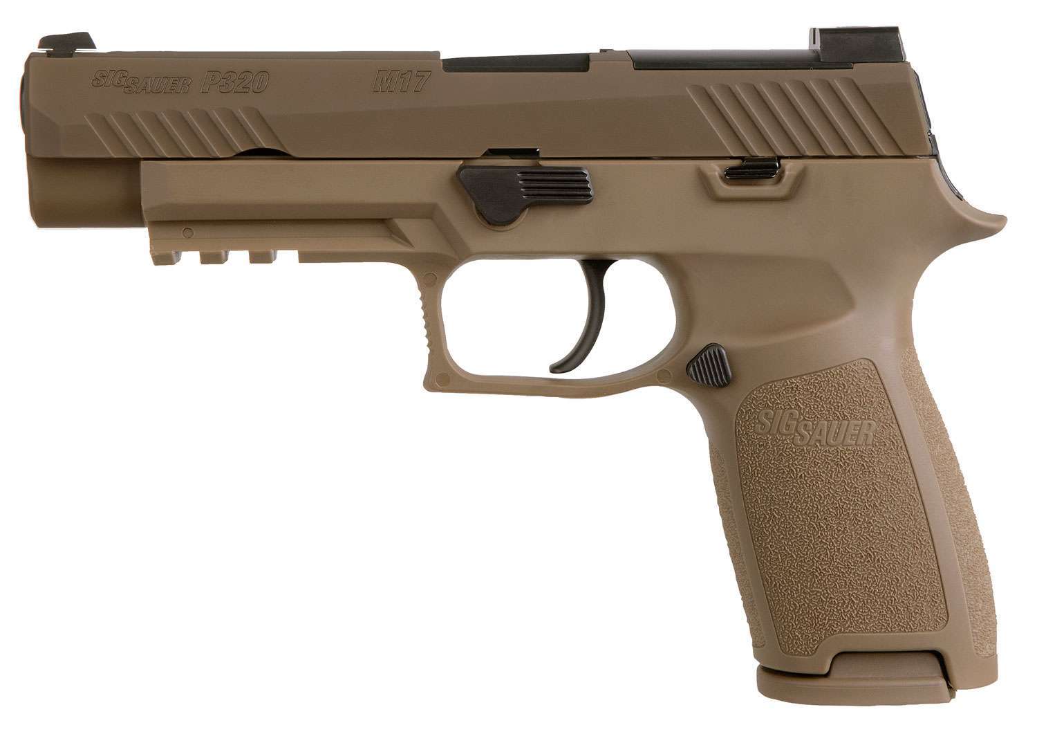 Sig Sauer 320F9M17MS10 P320 M17 9mm Luger 4.70" 10+1 Coyote Stainless Steel-img-0