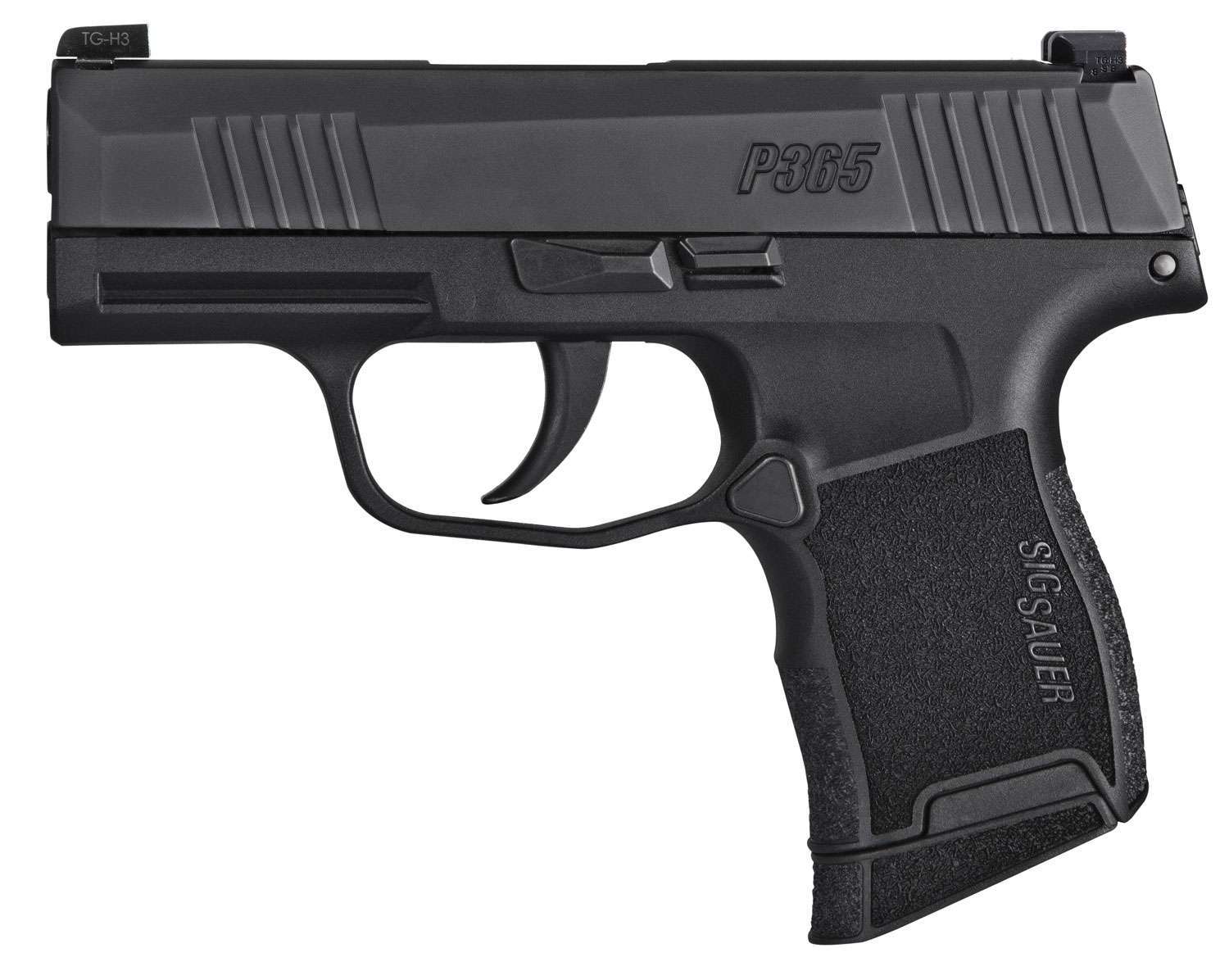 Sig Sauer 3659BXR3 P365 9mm Luger 3.10" 10+1 Black Nitron Black Polymer Gri-img-0