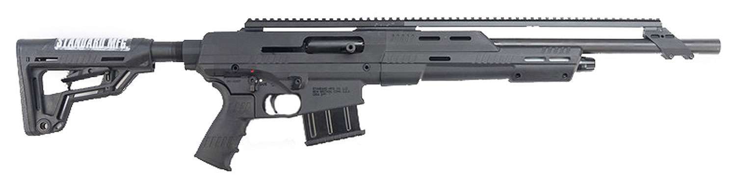 Standard Mfg SKO-12 Black 12 Gauge 18.50" 3" 5+1 6 Position w/Pistol Grip S-img-0