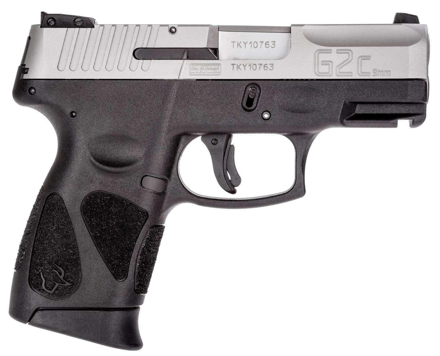 Taurus 1G2C93912 G2C 9mm Luger 3.20" 12+1 Black Stainless Steel Slide Black-img-0