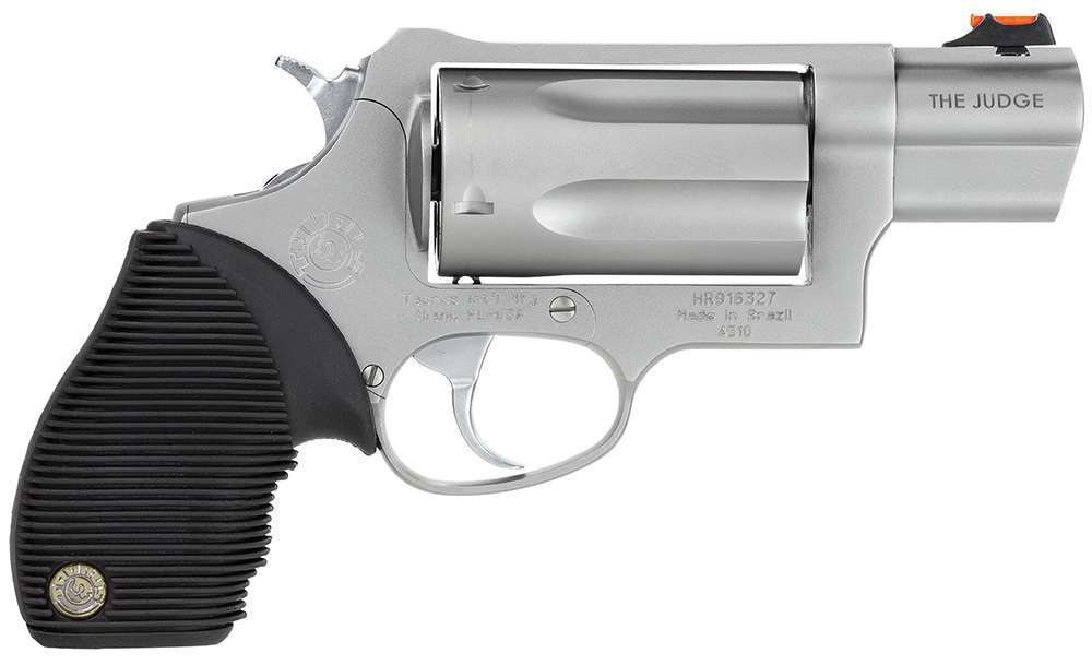 Taurus 2441039TC Judge Public Defender 45 Colt (LC)/410 Gauge 5 2.50" Silve-img-0