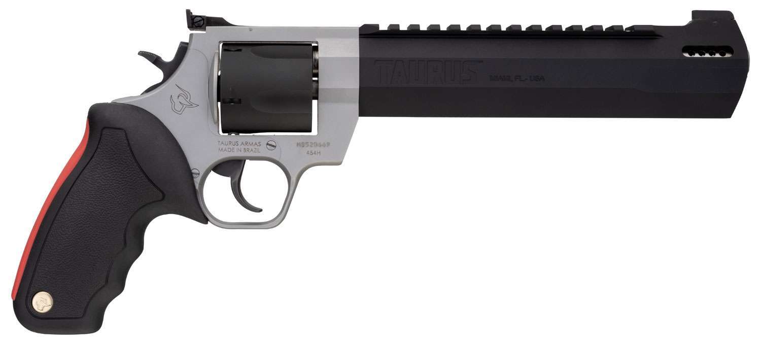 Taurus 2-454085RH Raging Hunter Revolver Single/Double 454 Casull 8.38" 5 R-img-0
