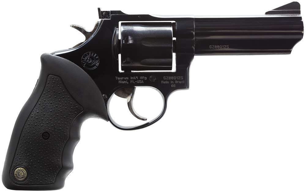 Taurus 2660041 66B4 66 Standard Revolver Single/Double 357 Magnum 4" 7 Rd B-img-0
