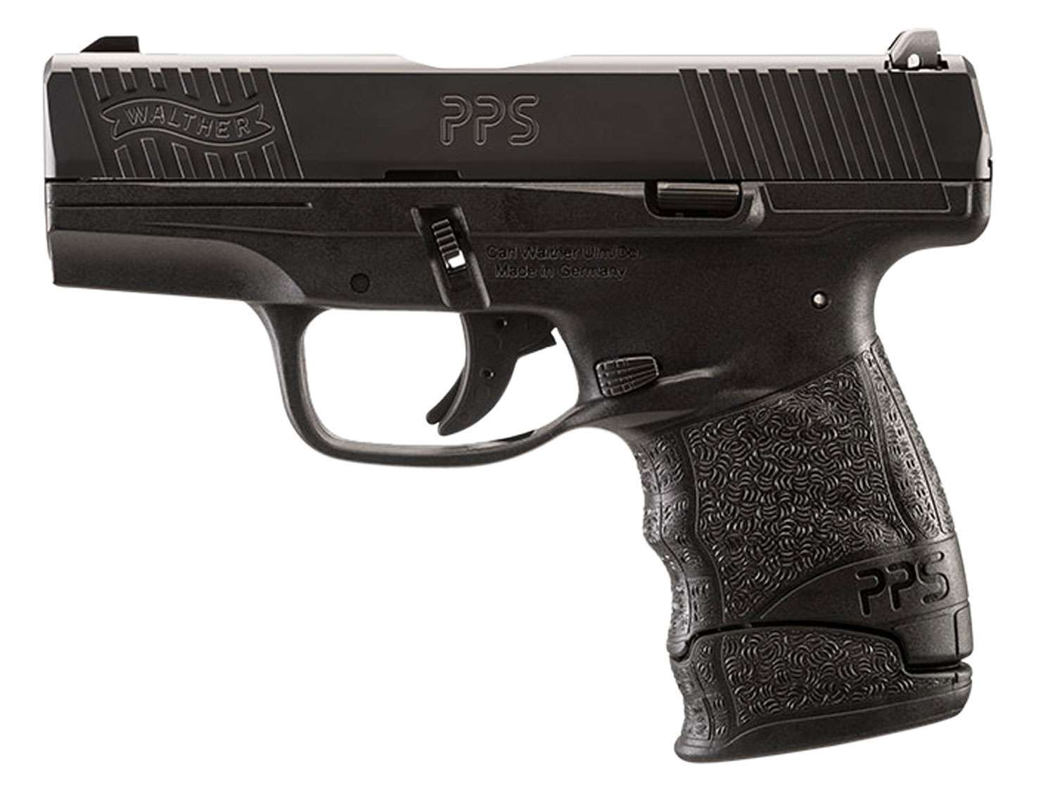 Walther Arms 2807696 PPS M2 LE Edition 9mm Luger 3.18" 7+1 Black Polymer Gr-img-0