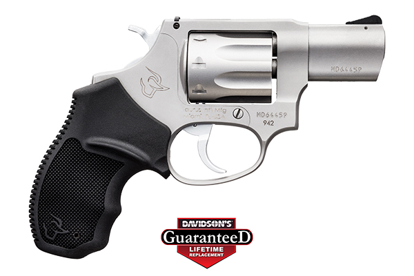 Taurus 2942029 942 22 LR 8 Round 2" Matte Stainless Black Rubber Grip-img-0