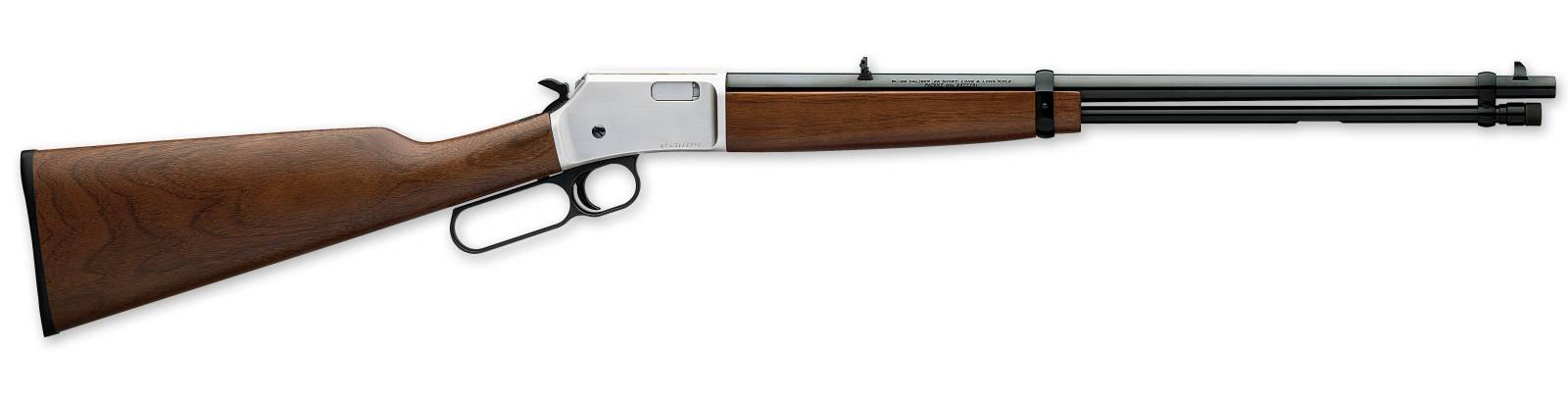 Browning 024107102 BL-22 Grade I 22LR LEVER 20" 15RND MAG TUBE NICKEL-img-0